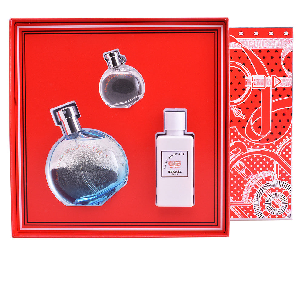 EAU DES MERVEILLES BLEUE LOTE 3 pz