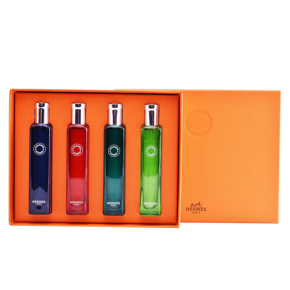 COLLECTION COLOGNES HERMES LOTE 4 pz