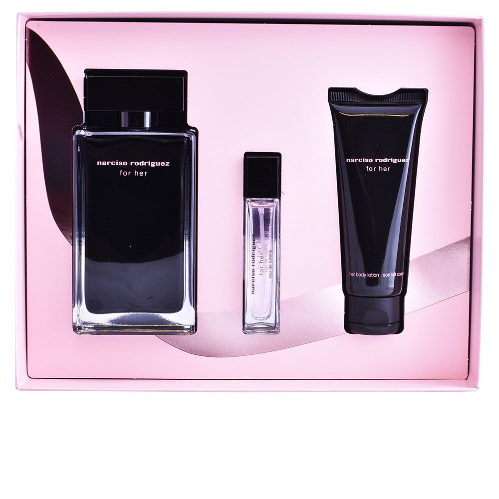 NARCISO RODRIGUEZ FOR HER LOTE 3 pz