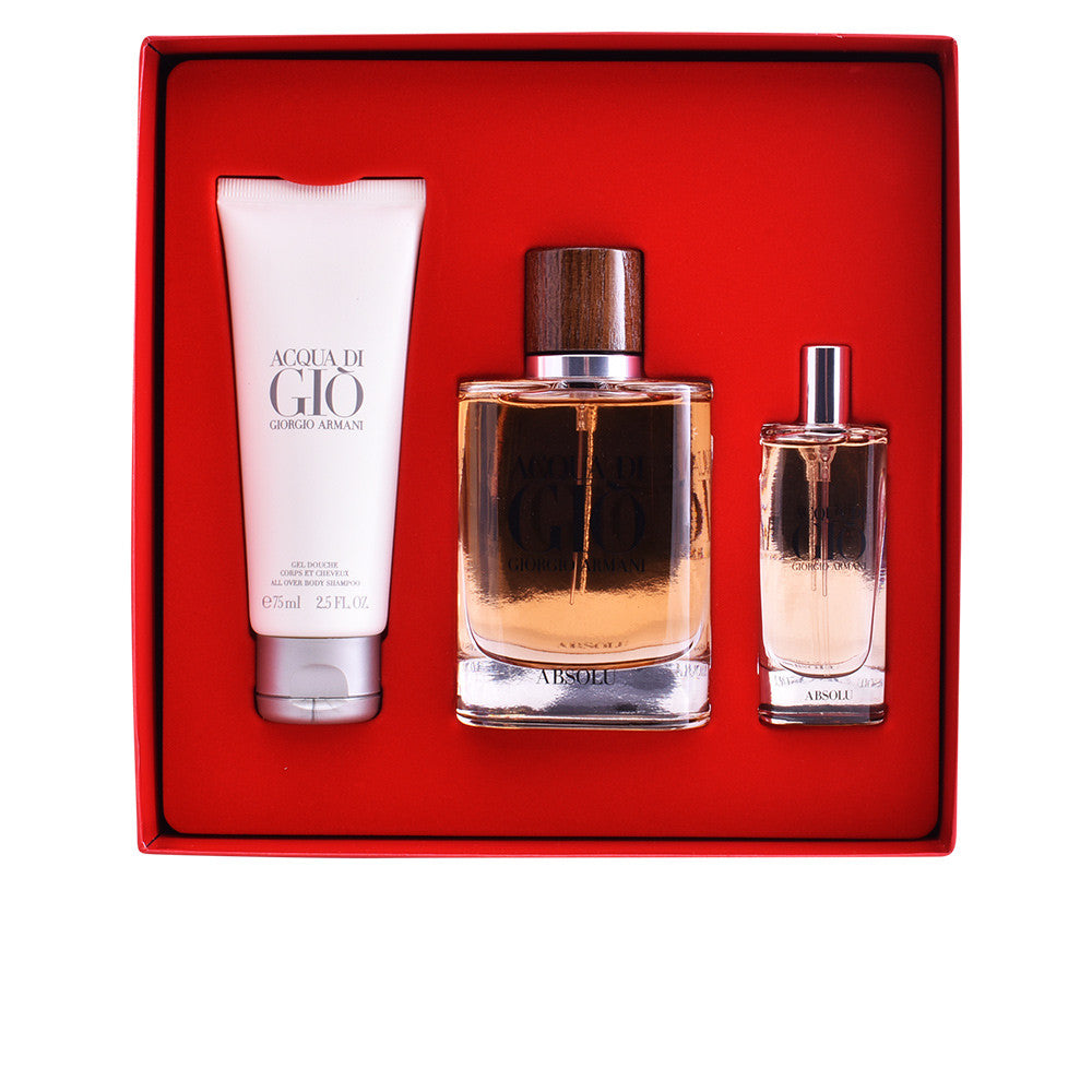 ACQUA DI GIO ABSOLU LOTE 3 pz
