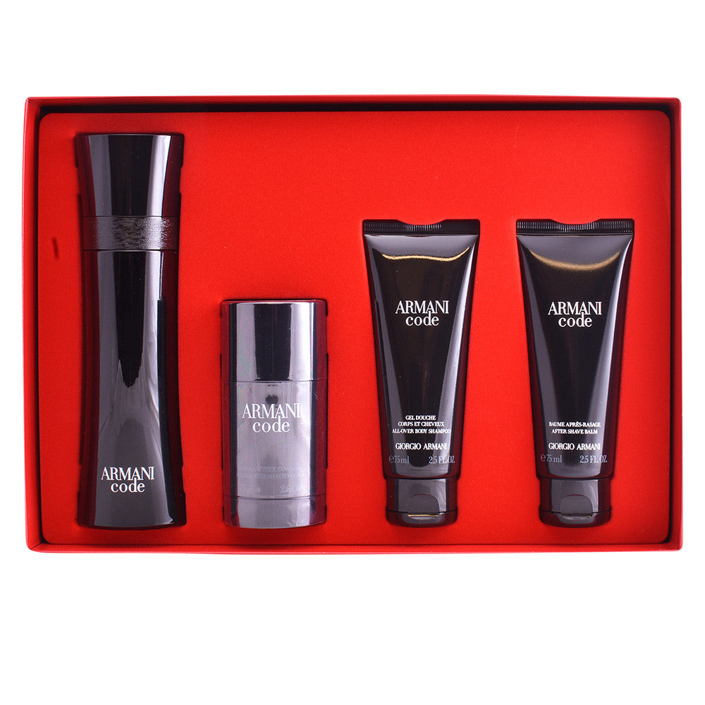 ARMANI CODE POUR HOMME LOTE 4 pz