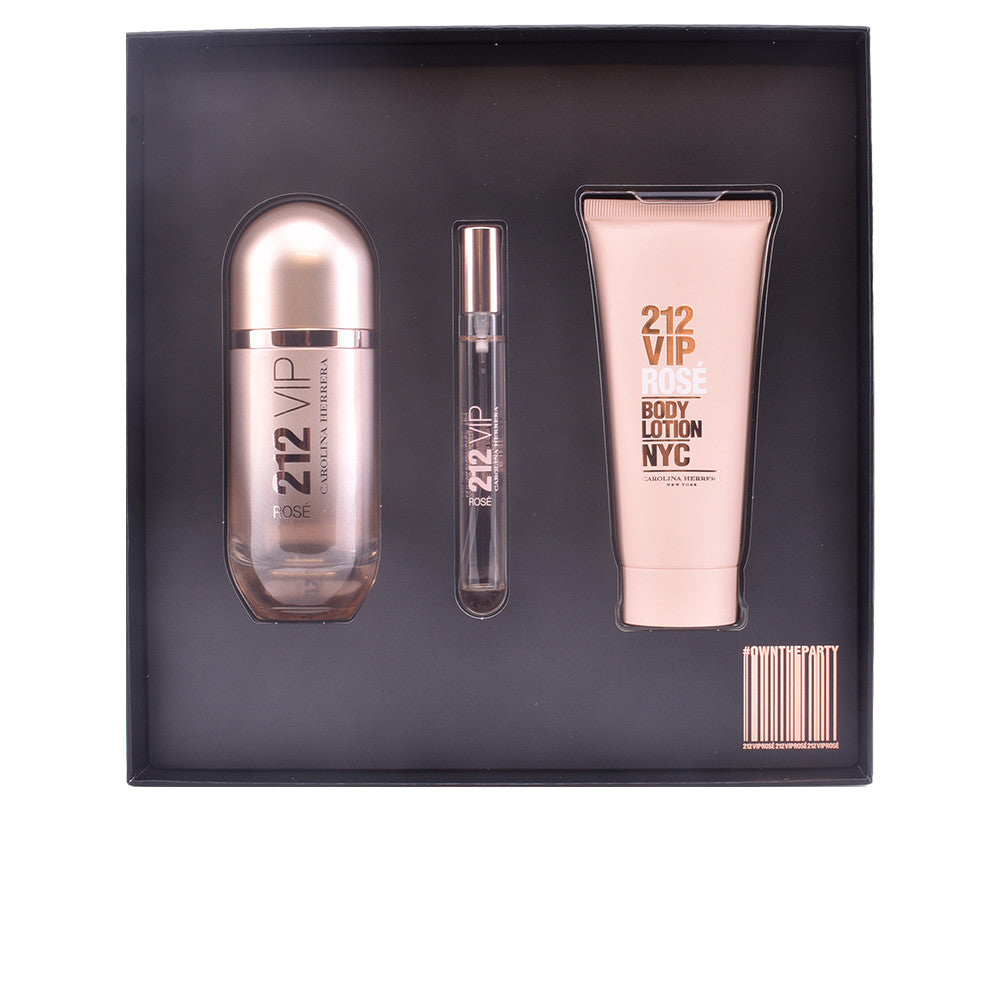 212 VIP ROSÉ LOTE 3 pz