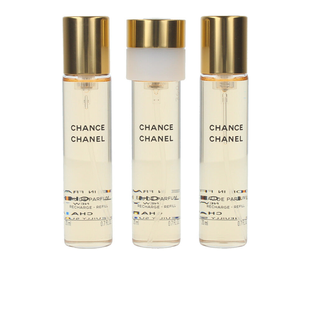 CHANCE edp vaporizador twist & spray 3 refills x 20 ml