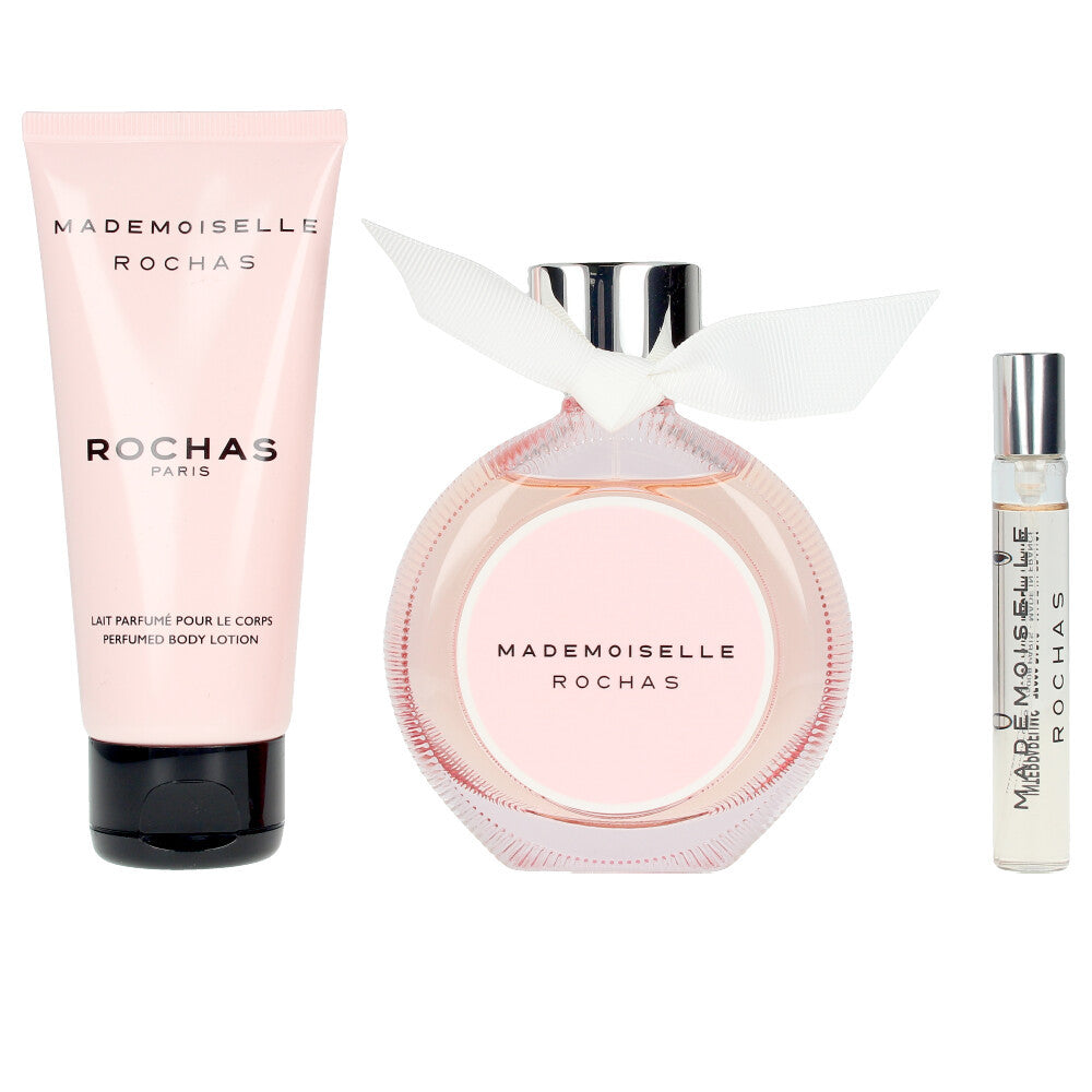 MADEMOISELLE ROCHAS LOTE 3 pz