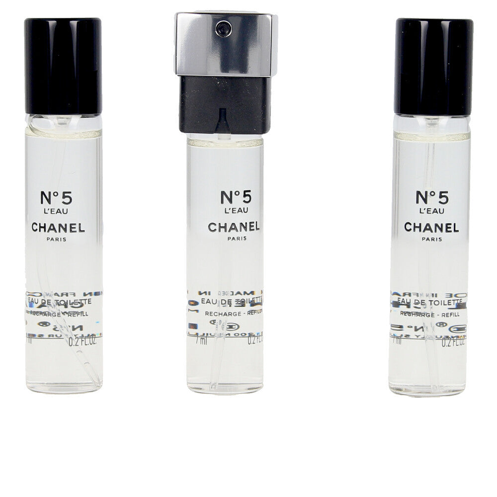 Nº 5 L'EAU edt twist & spray refills 3x7 ml