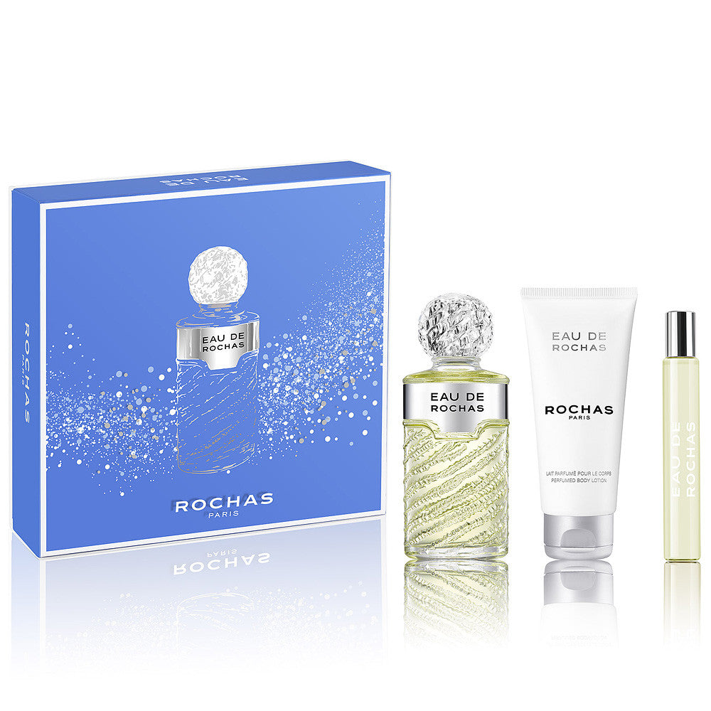 EAU DE ROCHAS LOTE 3 pz