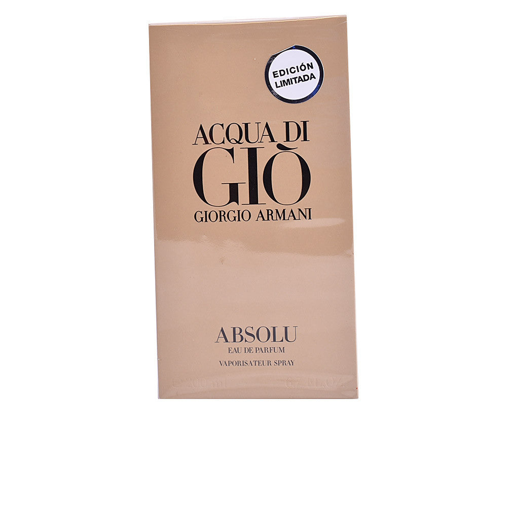 ACQUA DI GIÒ ABSOLU limited edition edp vaporizador 200 ml