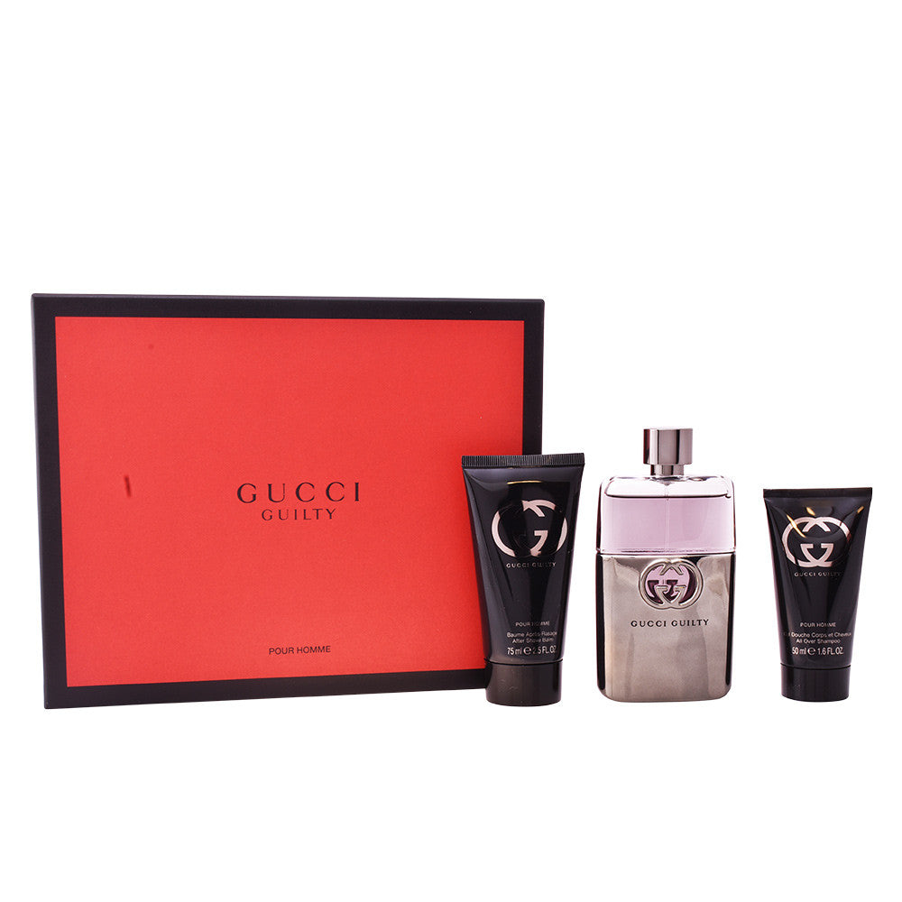 GUCCI GUILTY POUR HOMME LOTE 3 pz