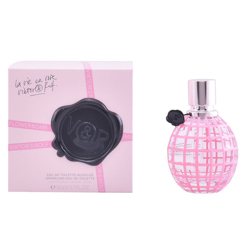 FLOWERBOMB LA VIE EN ROSE edt acidulée vaporizador 50 ml
