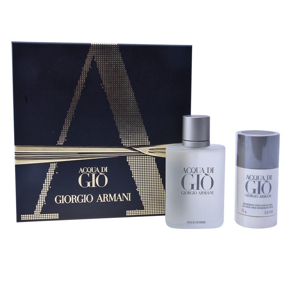 ACQUA DI GIO POUR HOMME LOTE 2 pz